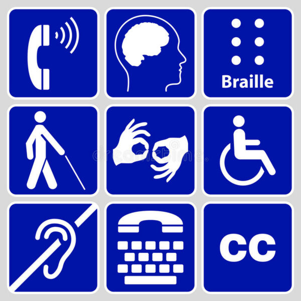 Plăcuțe pentru nevăzători personalizate - gamă completă cu text Braille și simboluri tactile