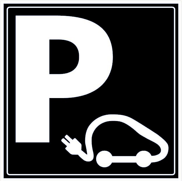 șablon pentru statie de incarcare auto parcare