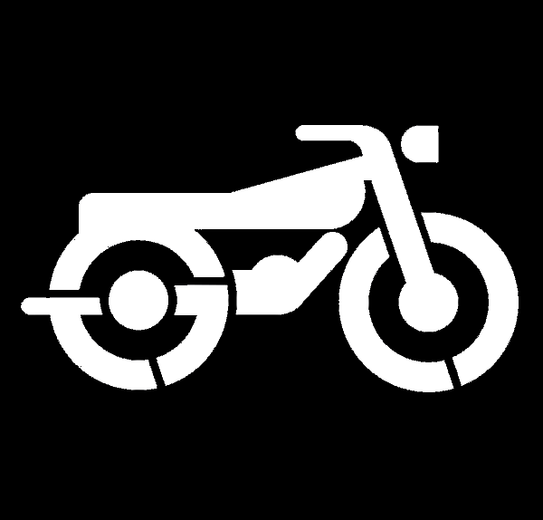 șablon motocicleta