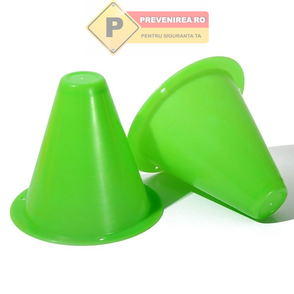 Con Verde din Plastic - Activități pentru Parcuri, Copii și Locuri de Joacă