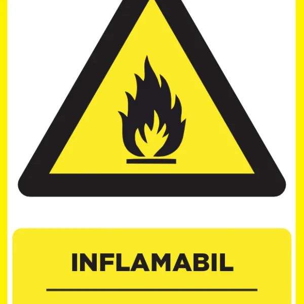 Placute pentru inflamabil inflammable