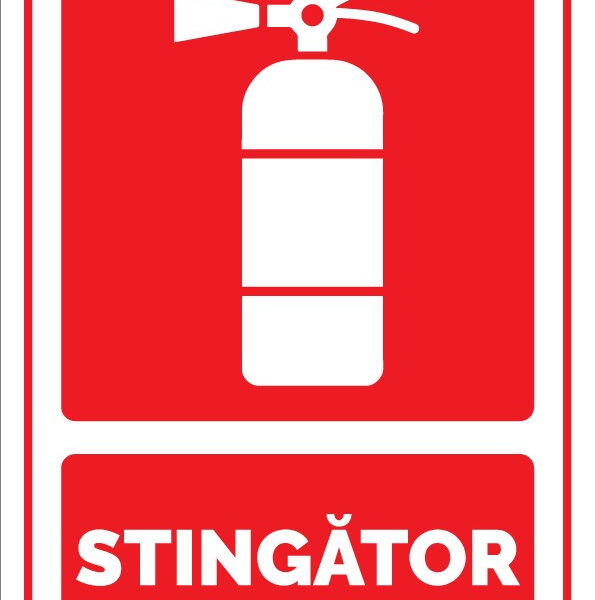 Indicator pentru semnalizare stingatoare