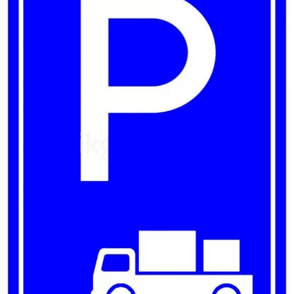 Placuta pentru parcare marfa