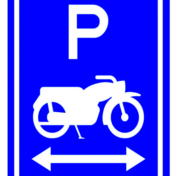 Placuta de parcare stanga dreapta motocicleta
