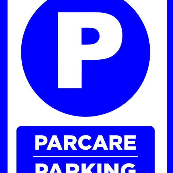 Placuta pentru parcare parking