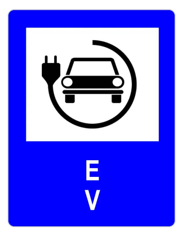 Placuta de parcare ev