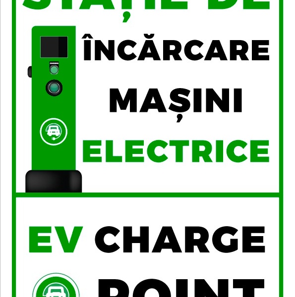 Placuta pentru statie incarcare masini electrice