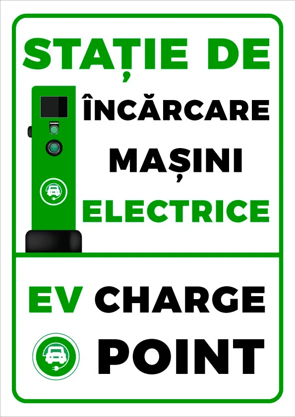 Placuta pentru statie incarcare masini electrice