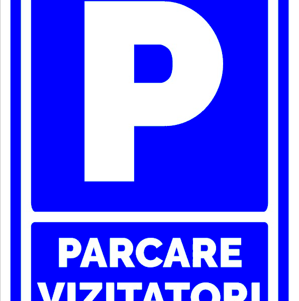 Placuta pentru parcare vizitatori