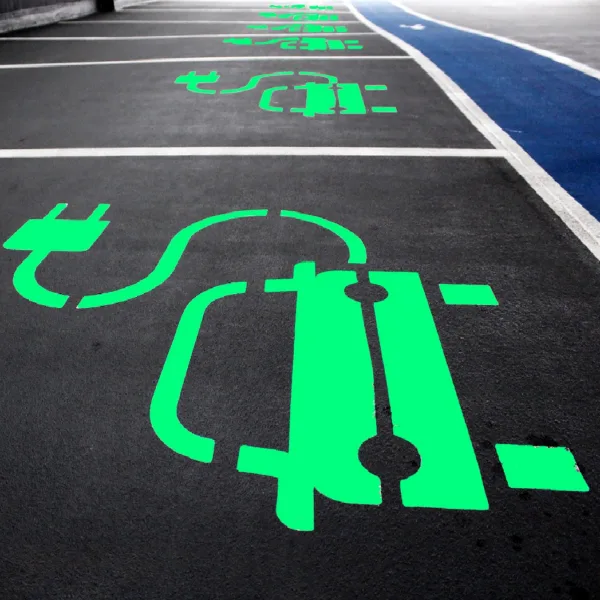 Marcaj loc de parcare încarcare masini electrice EV