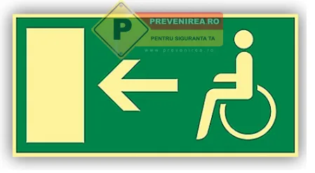 Semne de iesire pentru persoanele cu handicap