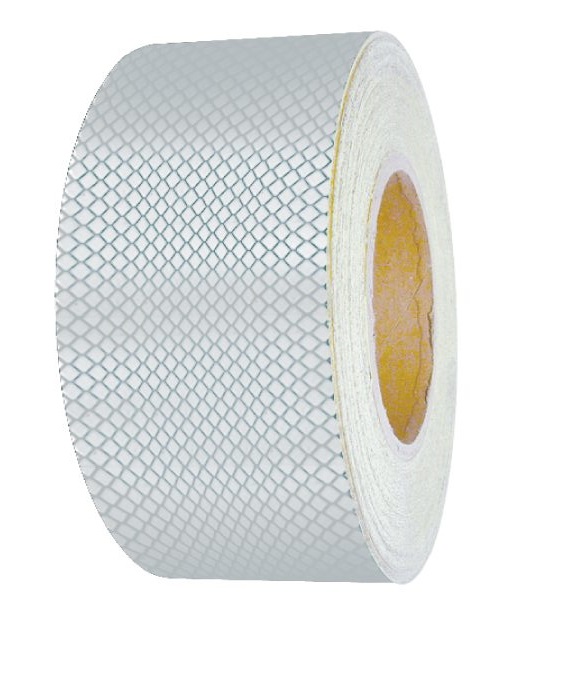 Bandă Reflectorizantă Albă pentru Marcaje Temporare în Lucrări Rutiere