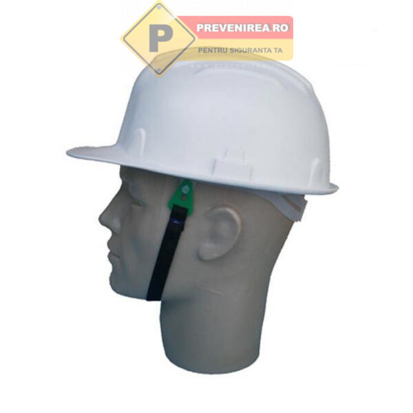 Cască de protecţie albă personalizată – Protecţie sigură şi confort maxim