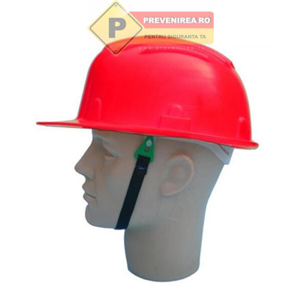 Cască Roșie Personalizată pentru Angajați - Constructii Rapidă și Sigură