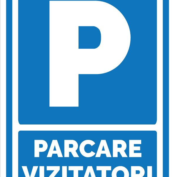 Semn pentru parcare vizitatori