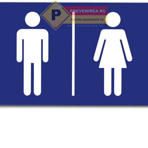 Placuta albastra pentru toalete