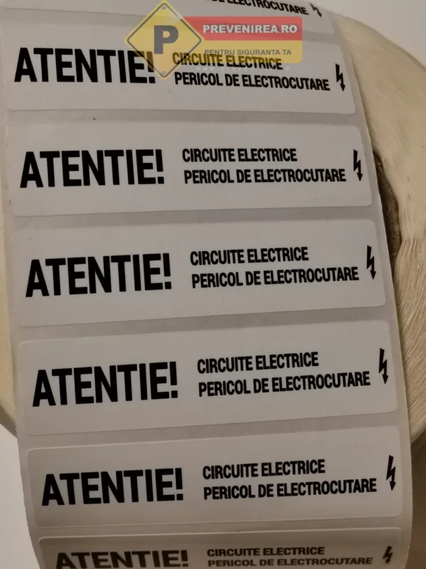 Etichete pentru cabluri electrice - Organizare și siguranță în instalații