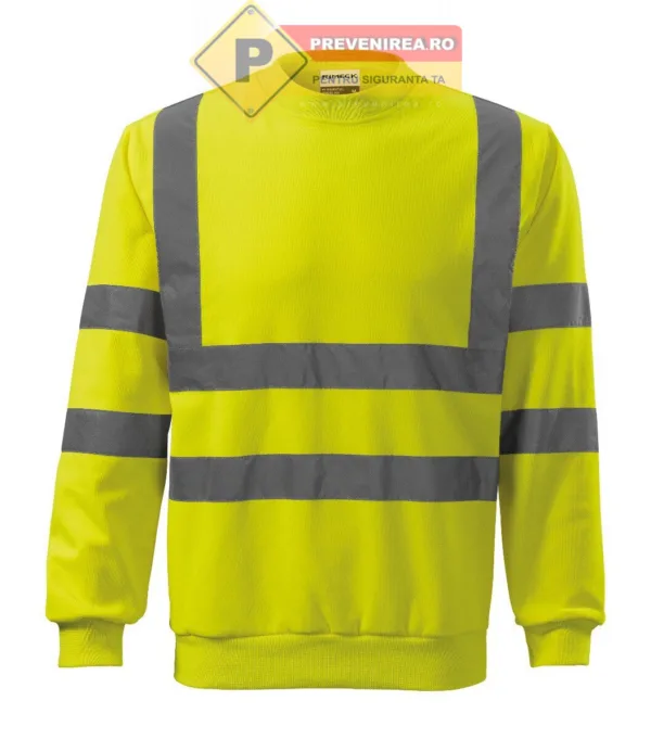 Bluze reflectorizante pentru protecție - Hanorac Essential 4V6 HV Rimeck Malfini