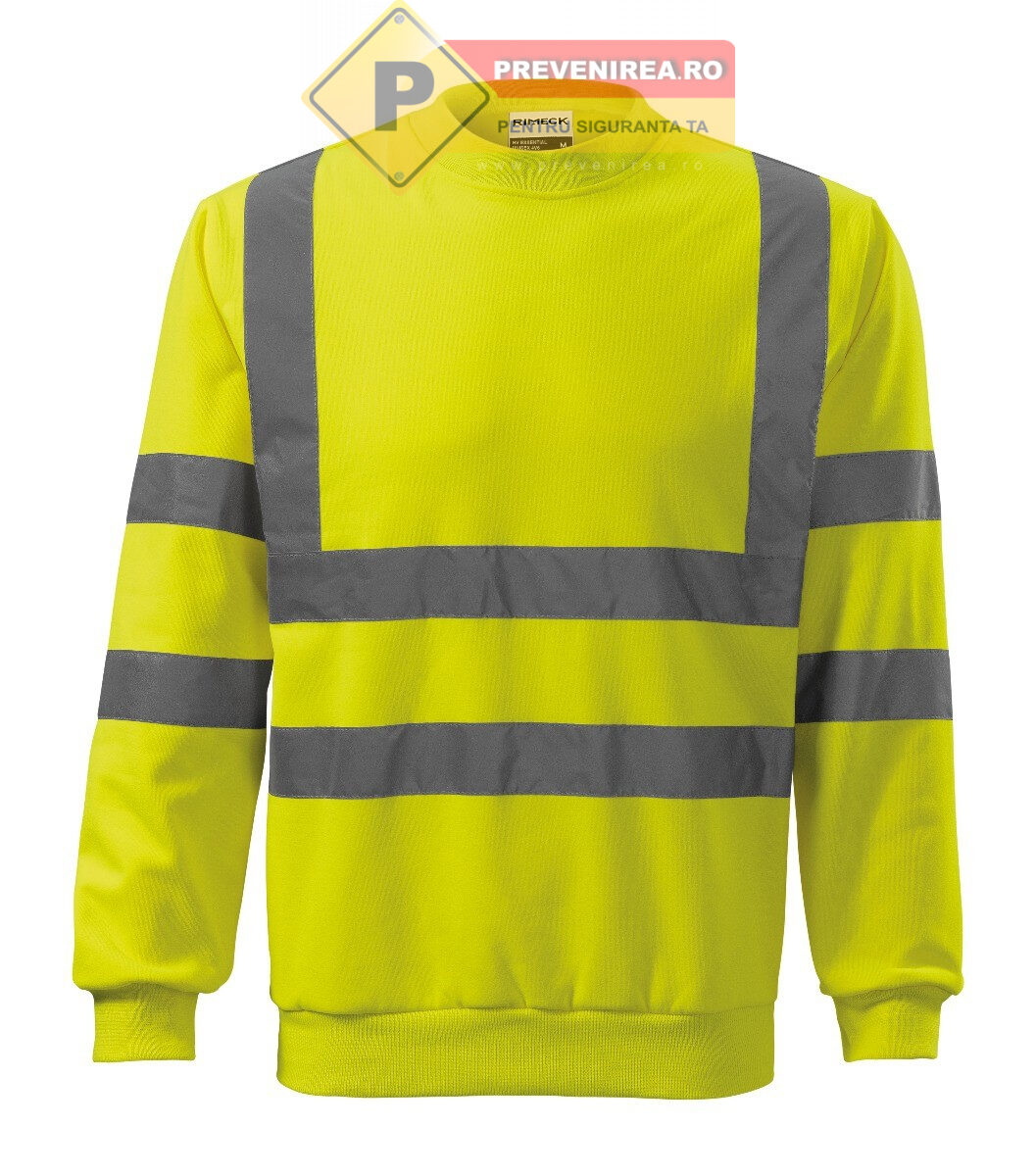 Bluze reflectorizante pentru protecție - Hanorac Essential 4V6 HV Rimeck Malfini