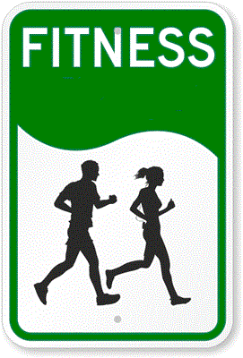 Indicator pentru traseu de fitness