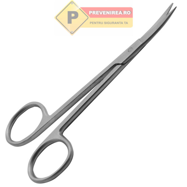 Foarfecă medicală curbată de precizie - Instrument chirurgical profesional