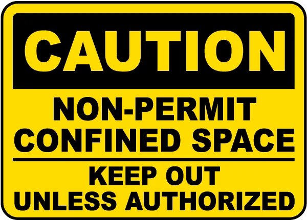 Keep Out Unless Authorized Sign