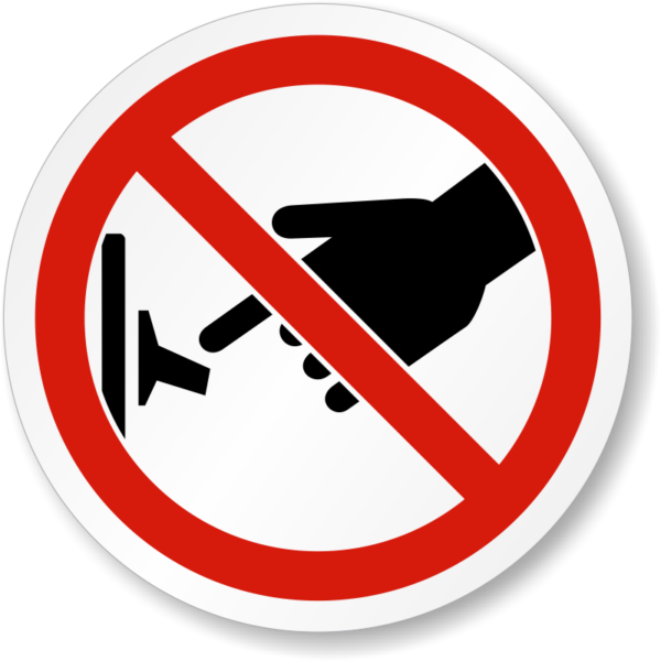 Etichetă de siguranță electrică - Interzicere pornire/oprire întrerupător