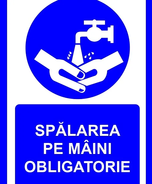 Placuta Spalarea pe maini obligatorie