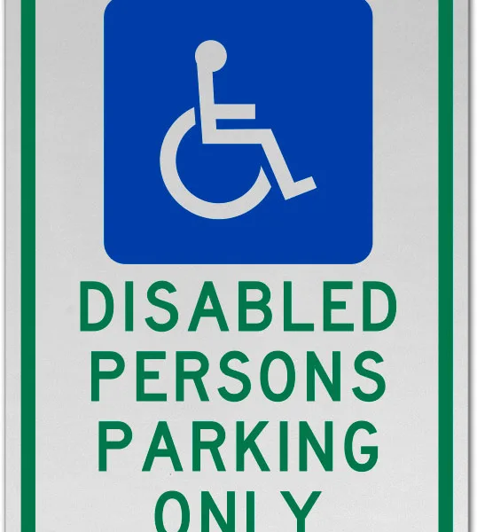 Indicator de Parcare destinată exclusiv persoanelor cu dizabilități