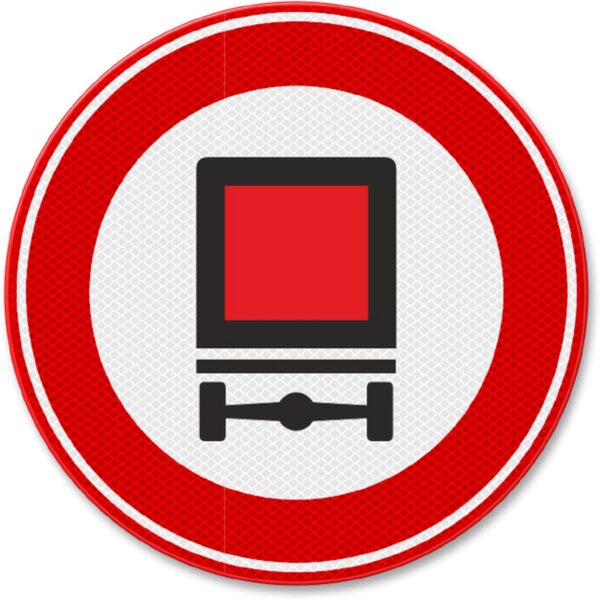 Semn de circulație pentru vehiculele care transporta substante periculoase