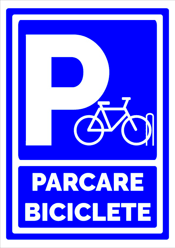 Semn parcare biciclete