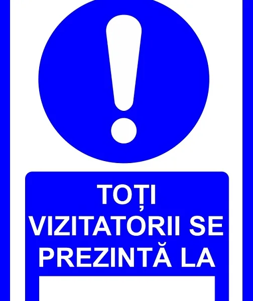 Placuta toti vizitatorii se prezinta