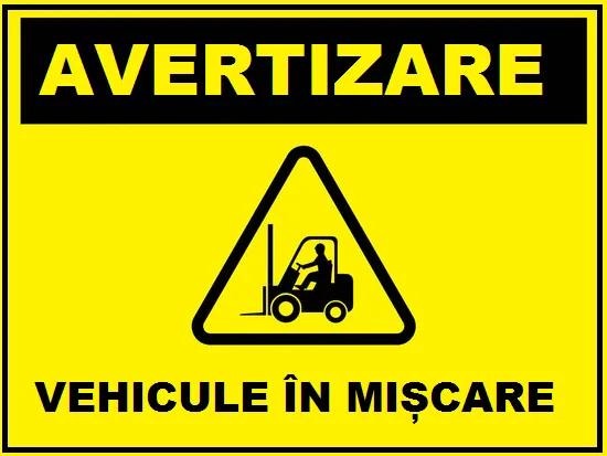 Placuta reflectorizanta pentru vehicule in miscare