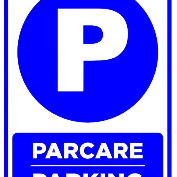 Semn pentru parcare parking