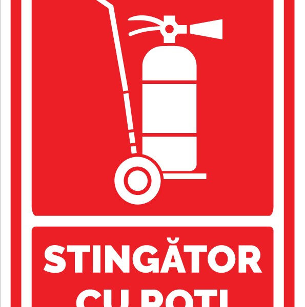 Indicator stingator cu roti