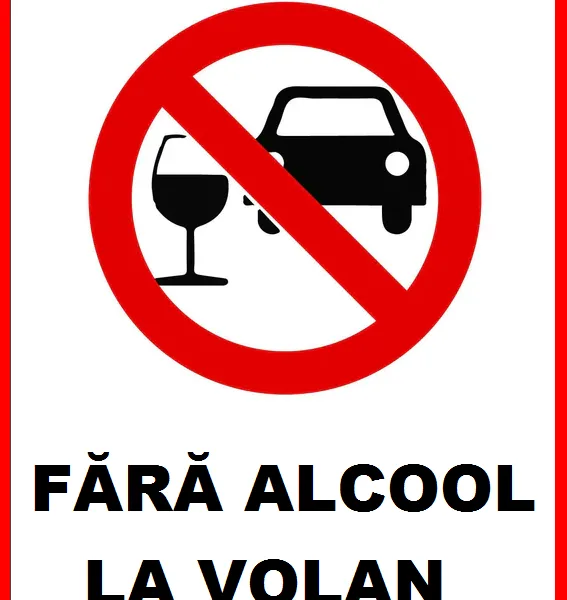 Placuta fara alcool la volan