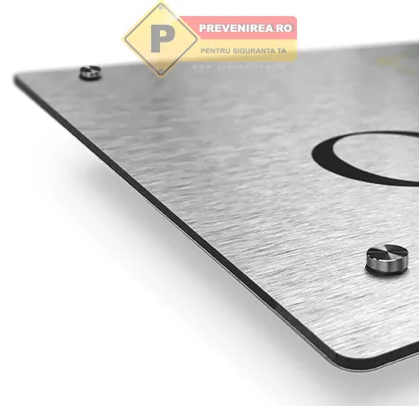 Reclame din aluminiu