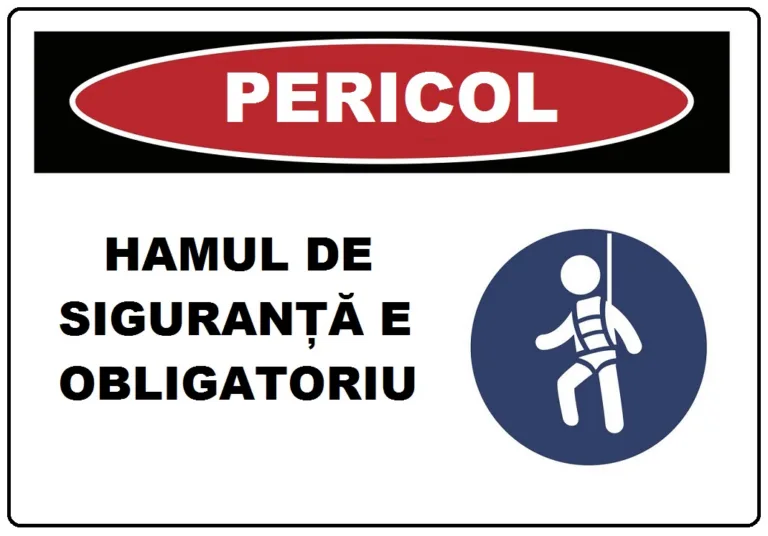 Placuta hamul de siguranta e obligatoriu