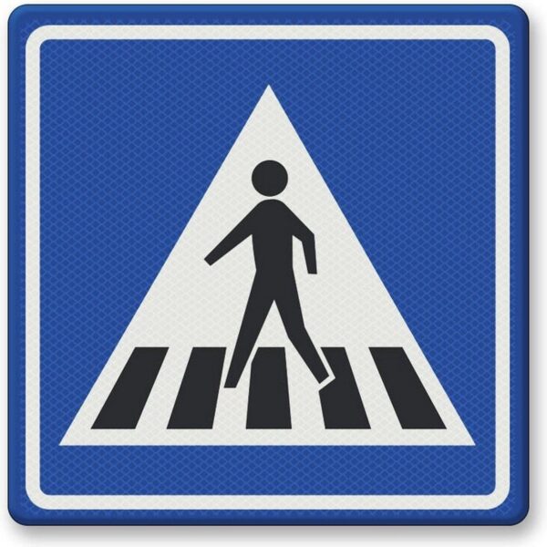 Semn de circulație pentru trecere cu zebră