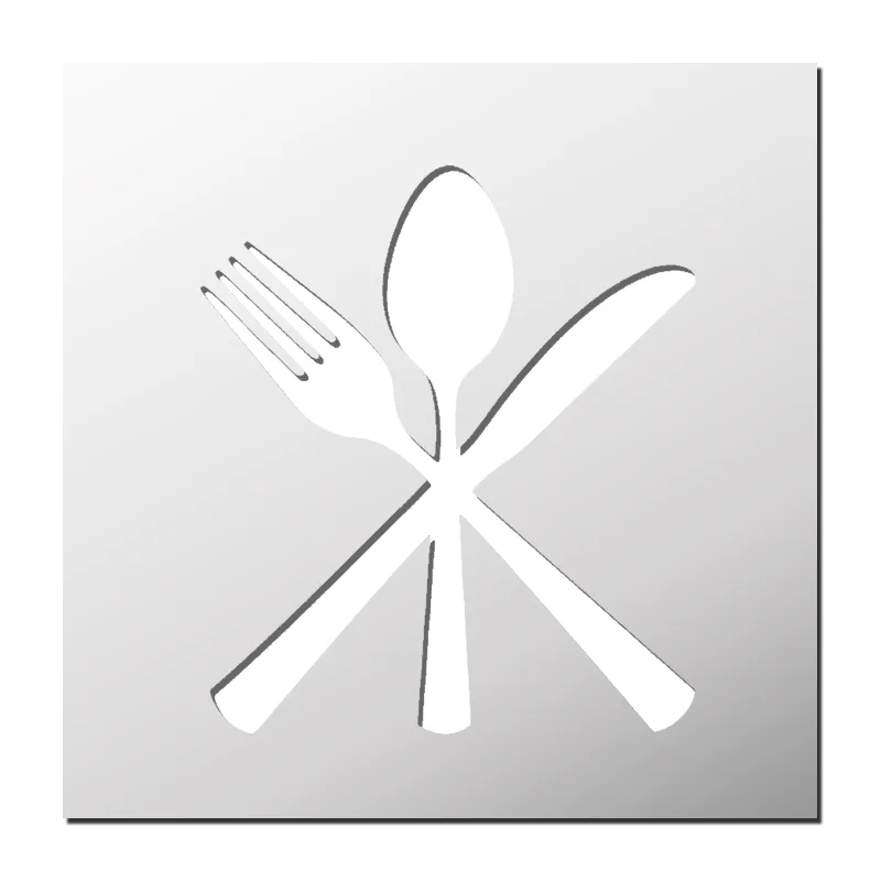 Șabloane pentru Marcarea Zonelor cu Restaurante