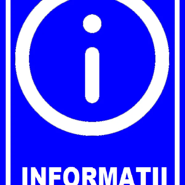 Placuta cu informatii