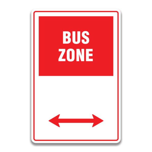Indicator pentru zone special amenajate pentru transport public - Microbuze și autobuze