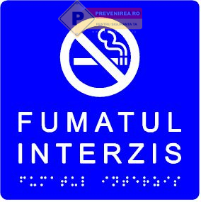 Plăcuțe pentru nevăzători în Braille