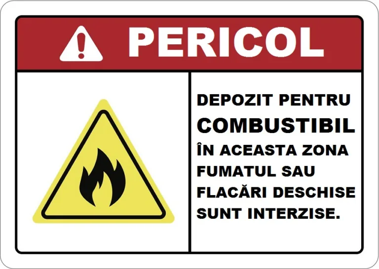 Placute pentru depozit pentru combustibil