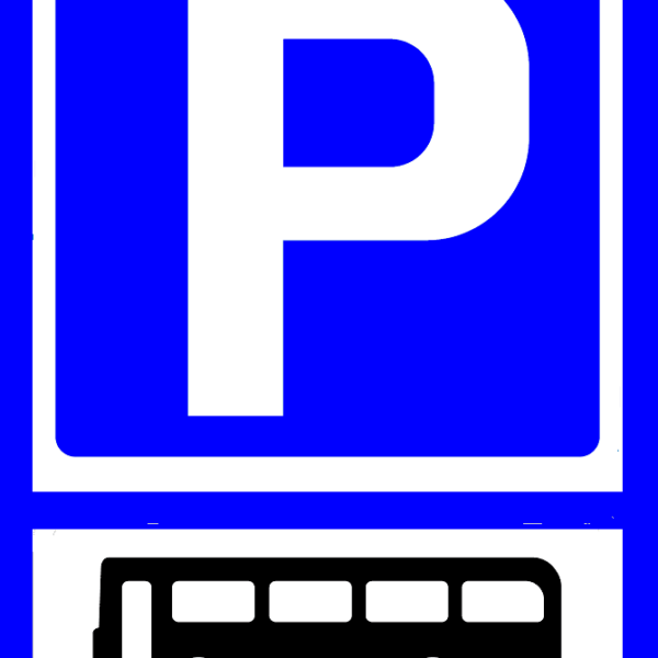 Semn pentru parcare autobuz