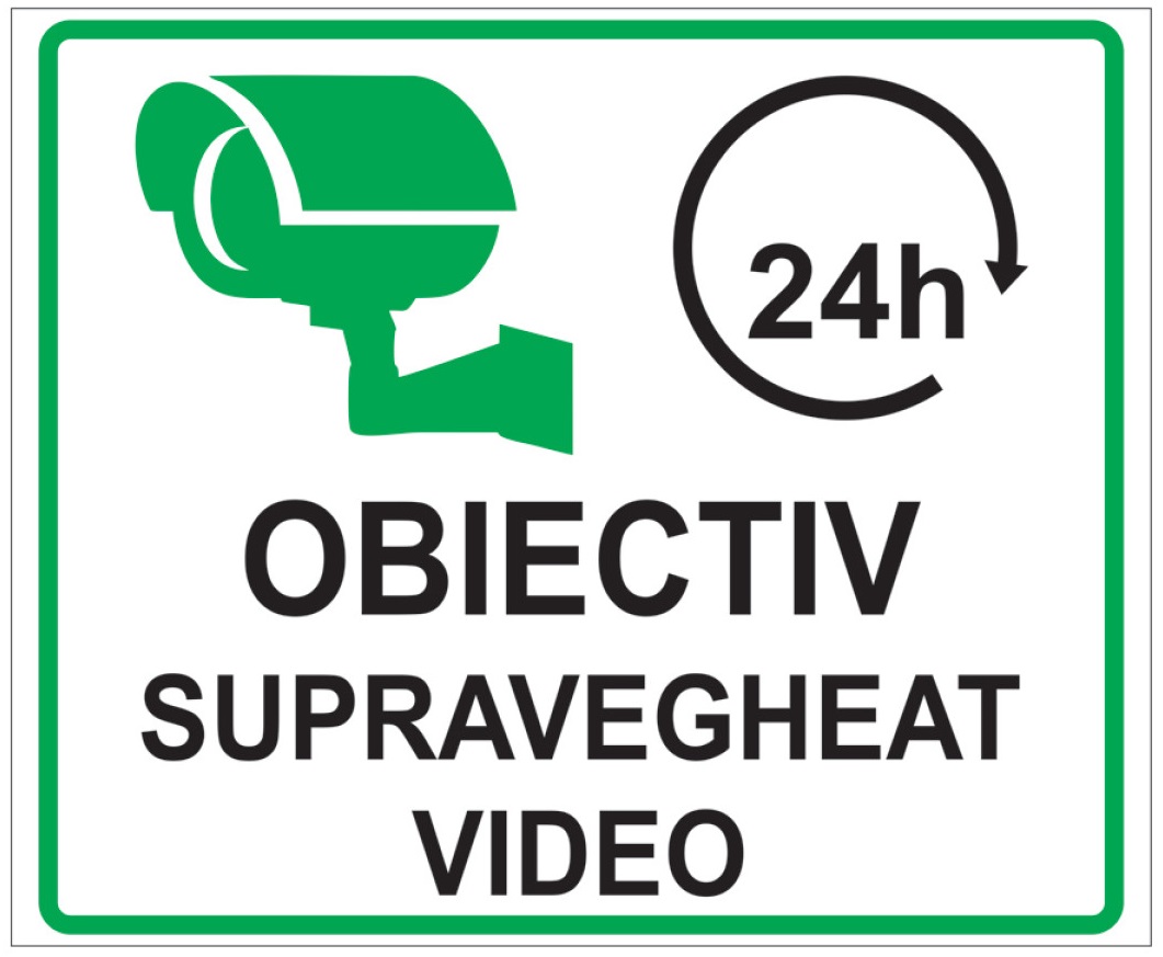Obiectiv supravegheat video 24 ore
