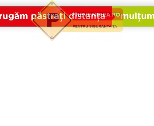 Bande Personalizate cu Logo și Text - Ideal pentru Puncte de Informații și Casieri