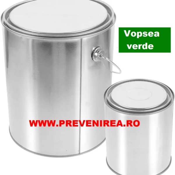 Vopsea pentru asfalt si beton verde