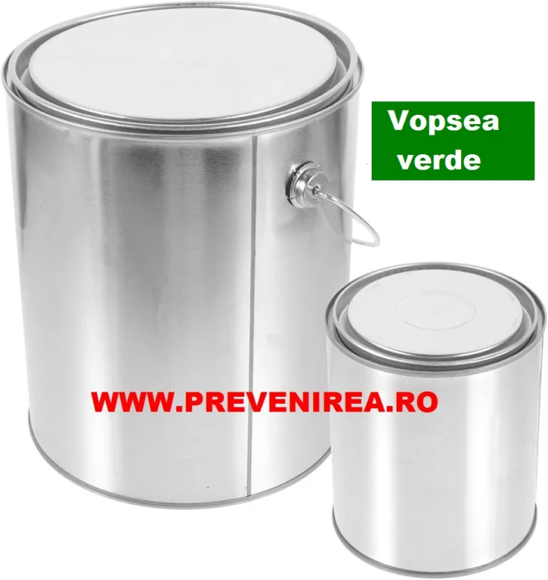 Vopsea pentru asfalt si beton verde
