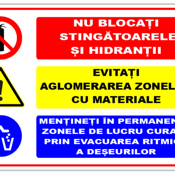 Semn pentru stingator si hidranti